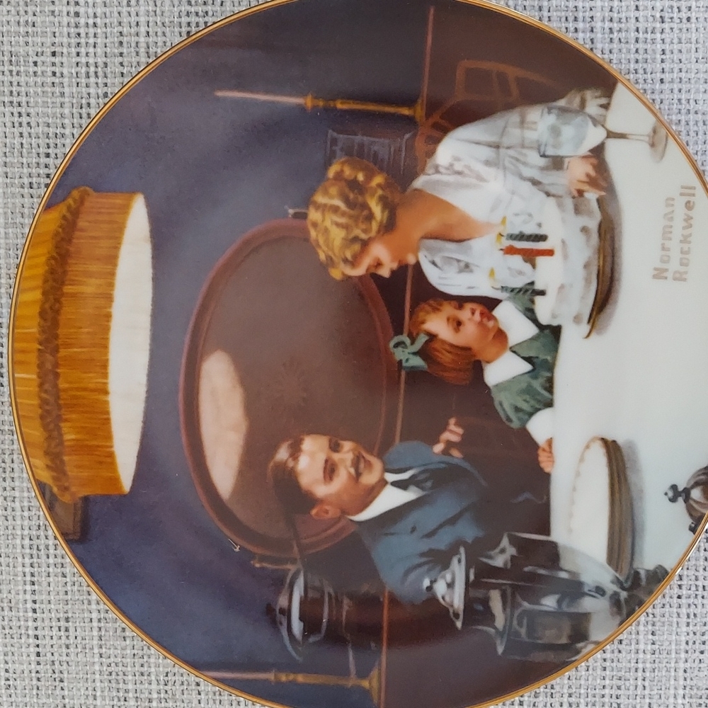 Vintage plates